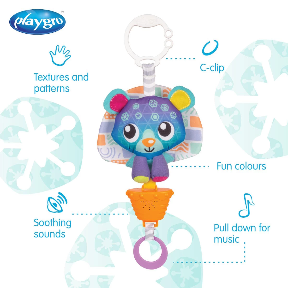 Playgro Musical Polar Pals Bear Muziekdoosje P0188320 - Afbeelding 3