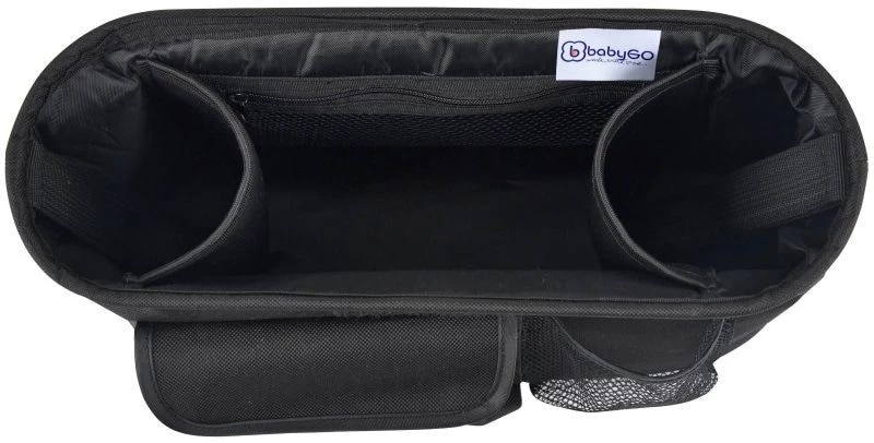 Babygo Black Stroller Organizer Buggytasje 3903 - Afbeelding 2
