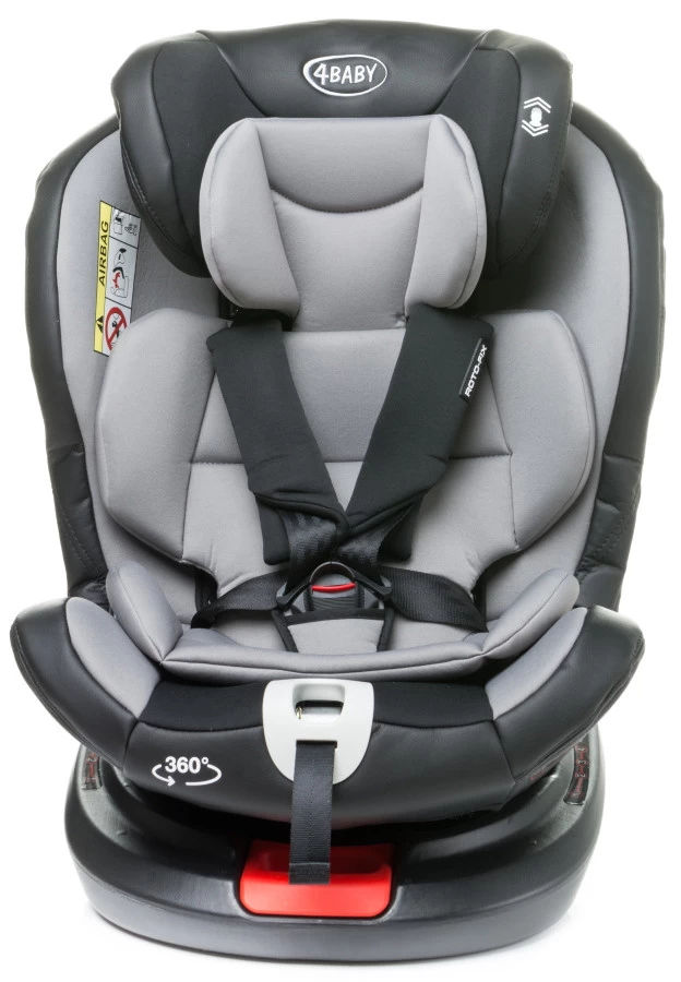 4Baby Roto-Fix Red 360º 0-36 Kg Isofix Autostoel - Afbeelding 3