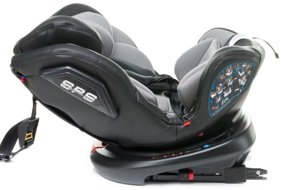 4Baby Roto-Fix Red 360º 0-36 Kg Isofix Autostoel - Afbeelding 10