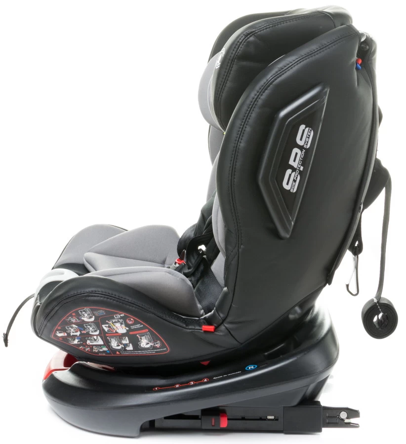 4Baby Roto-Fix Red 360º 0-36 Kg Isofix Autostoel - Afbeelding 9