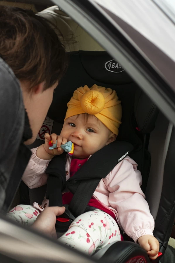 4Baby Roto-Fix Red 360º 0-36 Kg Isofix Autostoel - Afbeelding 19