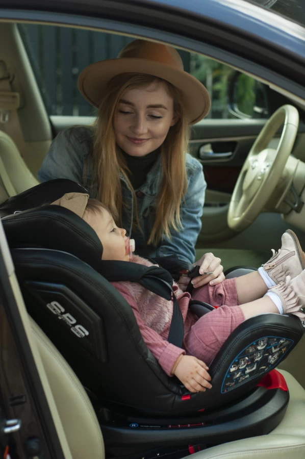 4Baby Roto-Fix Red 360º 0-36 Kg Isofix Autostoel - Afbeelding 17