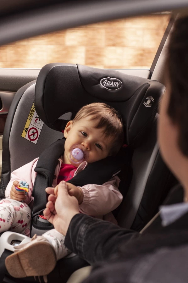 4Baby Roto-Fix Black 360º 0-36 Kg Isofix Autostoel - Afbeelding 16