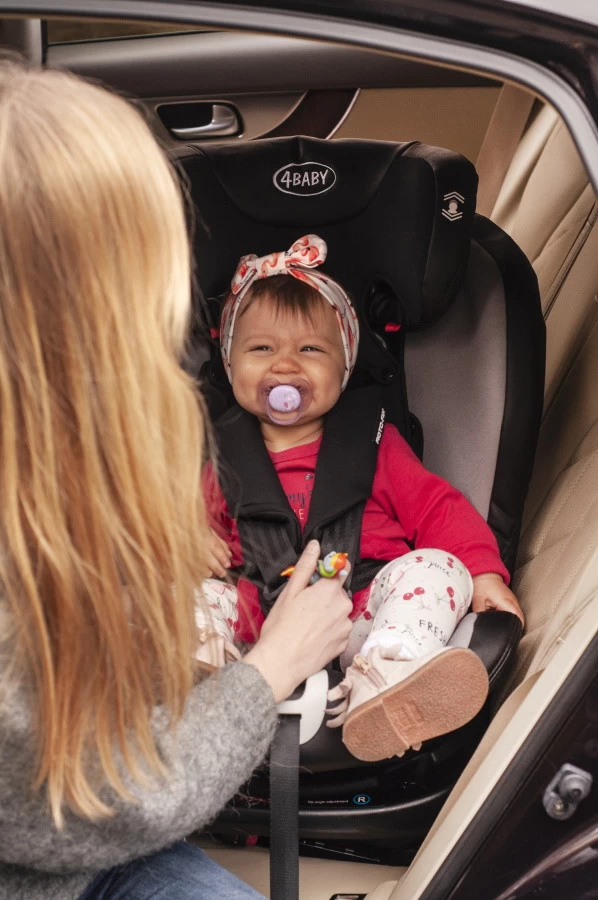 4Baby Roto-Fix Black 360º 0-36 Kg Isofix Autostoel - Afbeelding 15