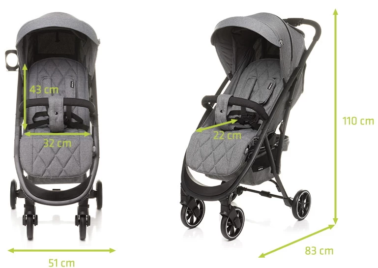 4Baby Smart 2.0 Beige Wandelwagen Incl. Beenkap - Afbeelding 10