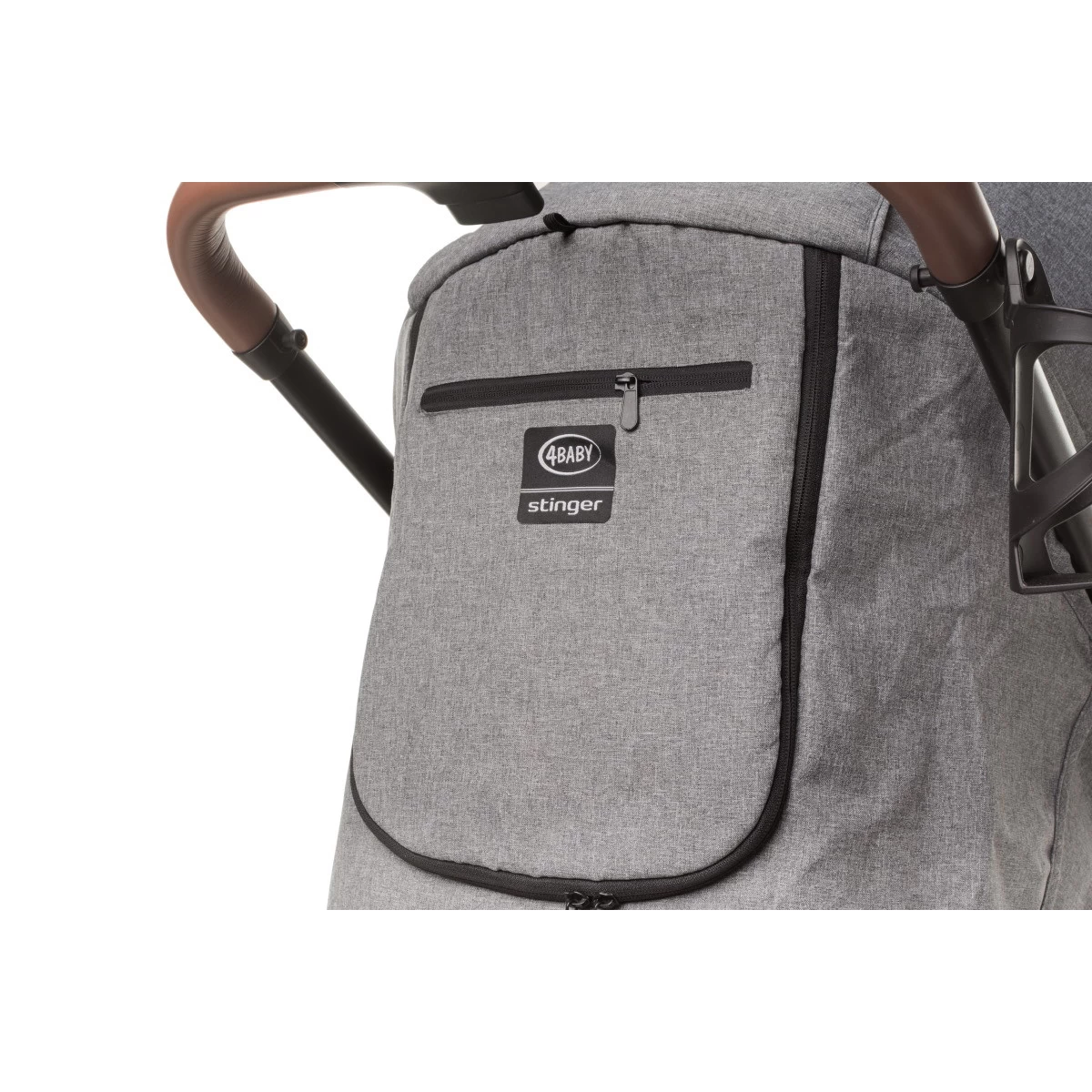 4Baby Stinger XXIII Black Wandelwagen - Afbeelding 9