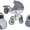 Baby Merc Faster 3 Exclusive Grey Kinderwagen Incl. Autostoel F8
