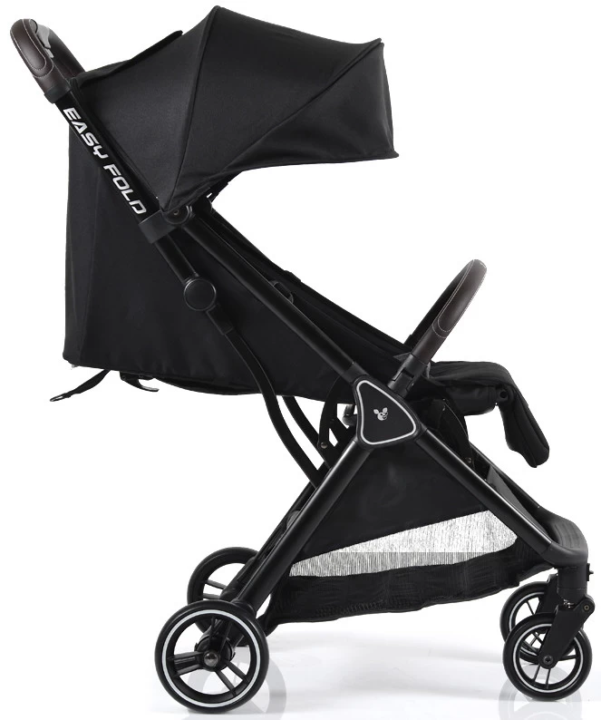 Cangaroo Easy Fold Black Wandelwagen - Afbeelding 3