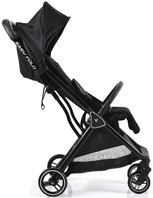 Cangaroo Easy Fold Black Wandelwagen - Afbeelding 4