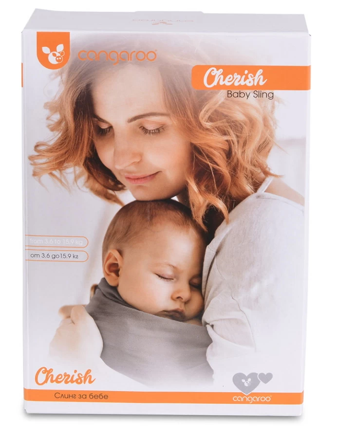 Cangaroo Sling Cherish Pink Draagdoek 7186 - Afbeelding 3