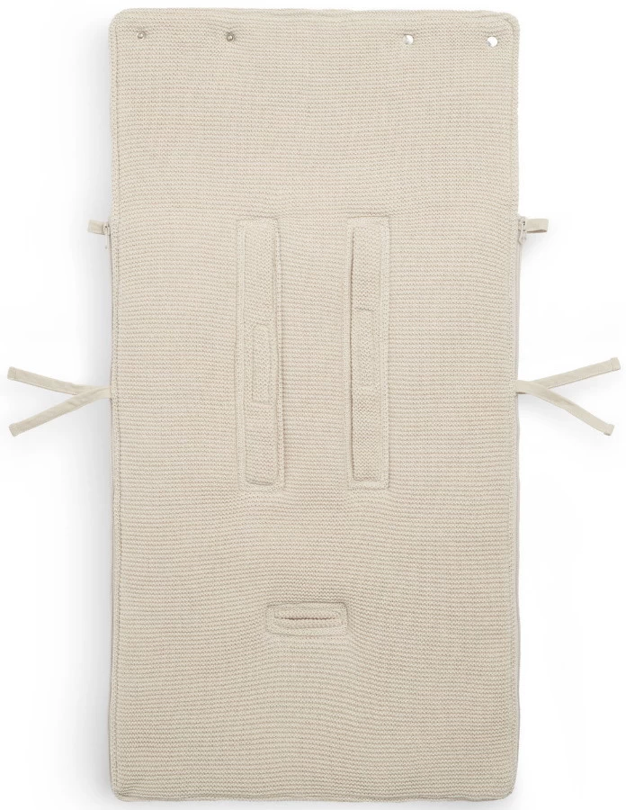 Jollein Basic Knit Nougat 3/5 Punts 0-9 Maanden Autostoel Voetenzak 025-811-65360 - Afbeelding 4