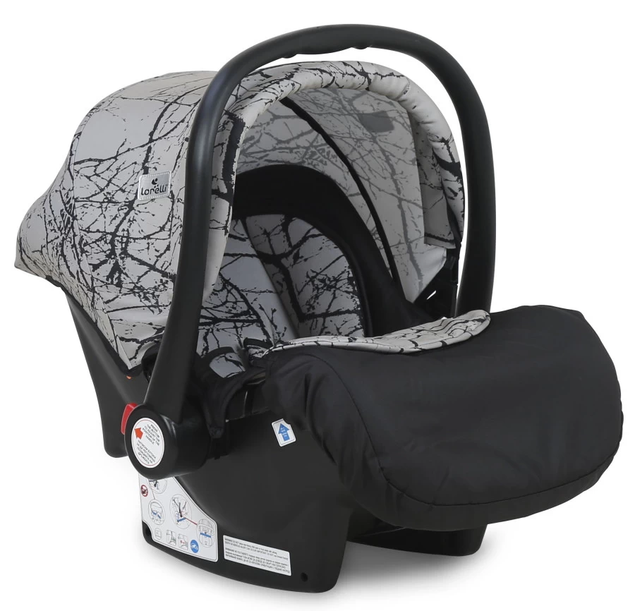 Lorelli Sena Grey Marble 3-in-1 Combi Kinderwagen Incl. Autostoel 1002161-2113 - Afbeelding 8