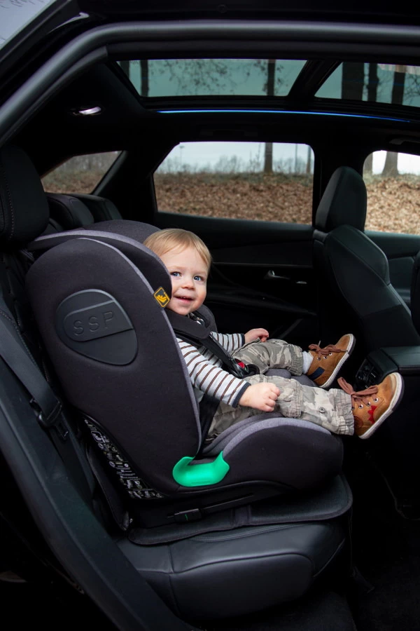 Ding York Grey Leather I-Size Autostoel 9-36 Kg K63 - Afbeelding 10