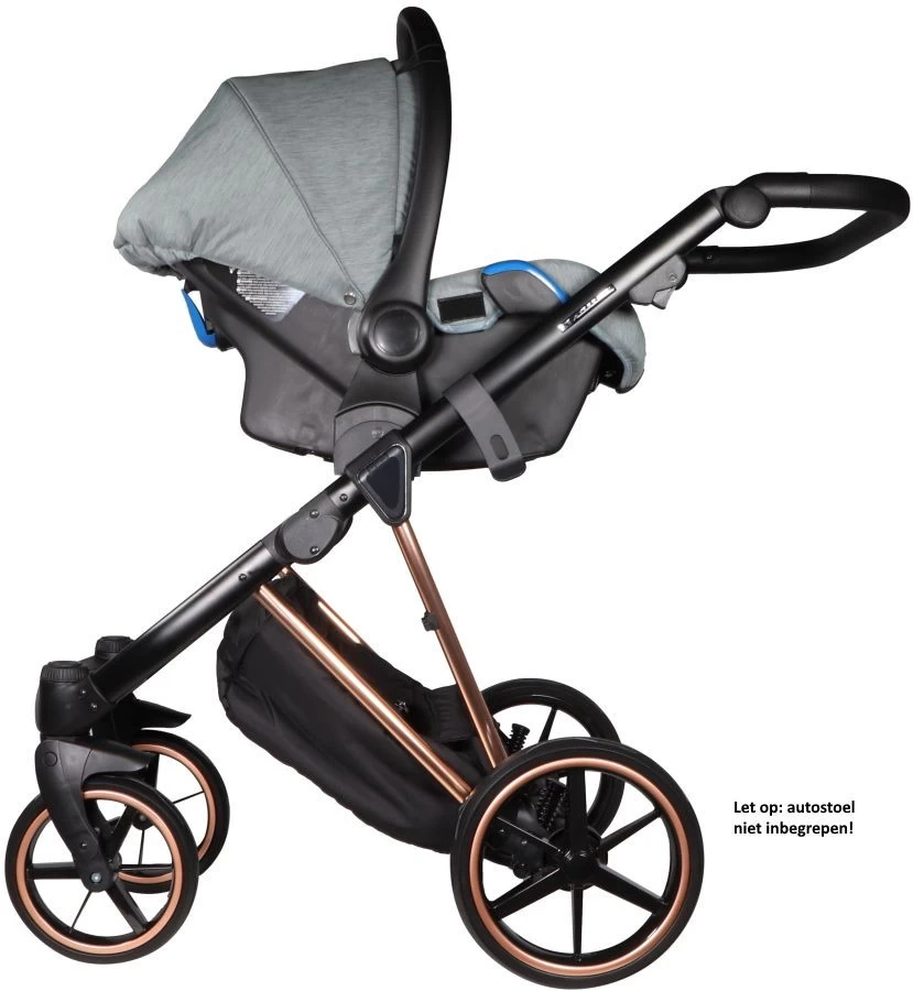 Adamex Belissa Green 2-in-1 Kinderwagen PS-63 - Afbeelding 8