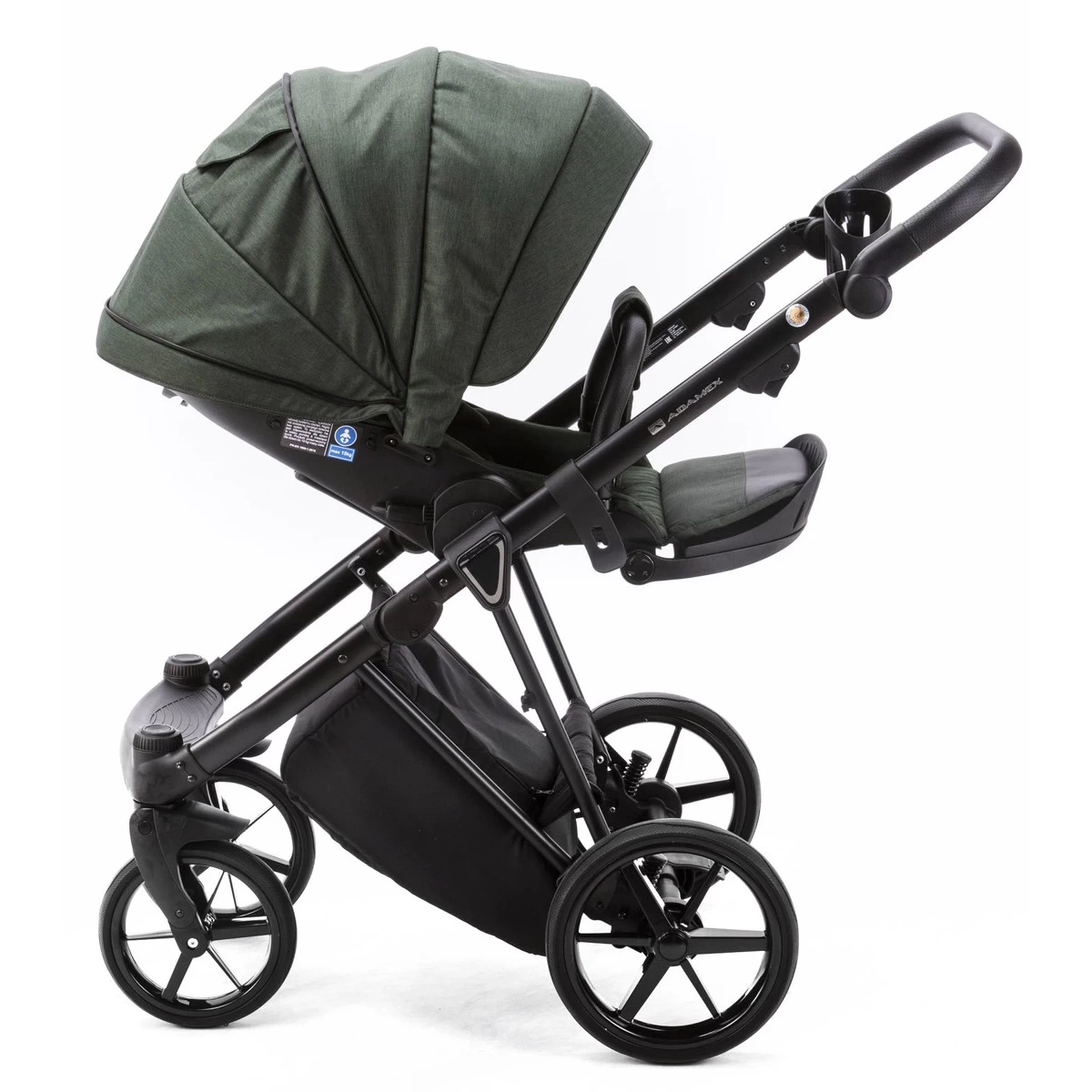 Adamex Gallo Green 2-in-1 Kinderwagen GA-6 - Afbeelding 5