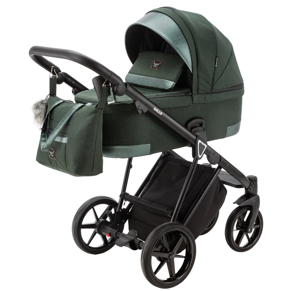 Adamex Gallo Green 2-in-1 Kinderwagen GA-6