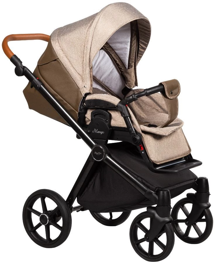 Baby Merc Mango Beige Kinderwagen Incl. Autostoel M/MO02B - Afbeelding 3