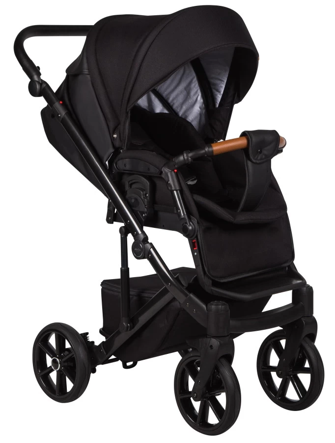 Baby Merc Mosca Black 3-in-1 Kinderwagen Incl. Autostoel MO/ML204/B - Afbeelding 3