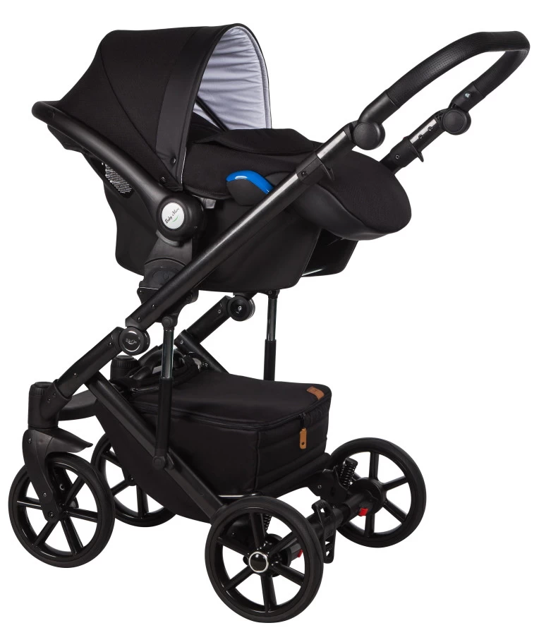 Baby Merc Mosca Black 3-in-1 Kinderwagen Incl. Autostoel MO/ML204/B - Afbeelding 4