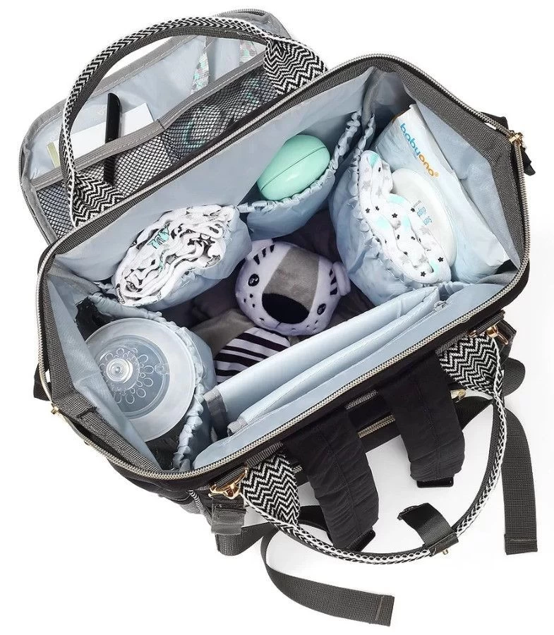 Baby Ono Oslo Grijs Verzorgingstas/Rugzak 1424/01 - Afbeelding 4