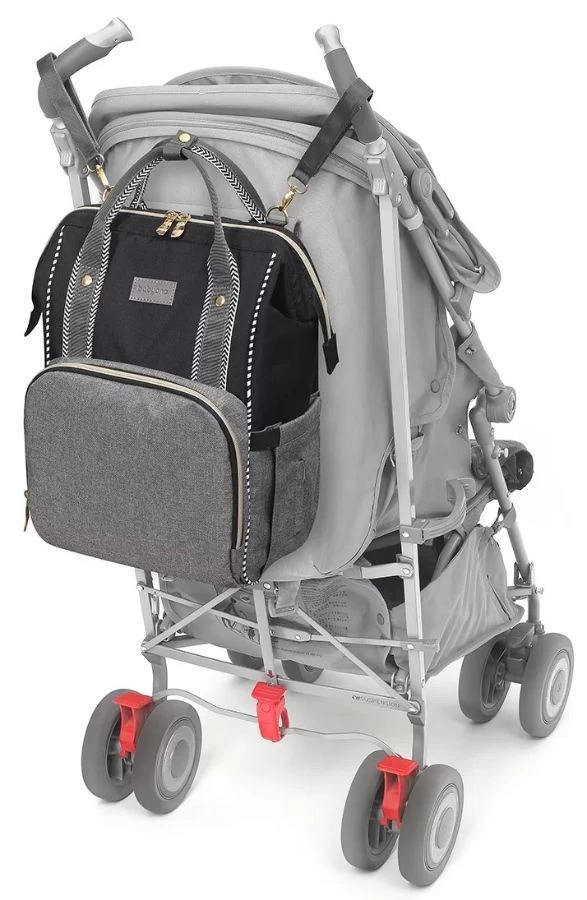 Baby Ono Oslo Grijs Verzorgingstas/Rugzak 1424/01 - Afbeelding 7