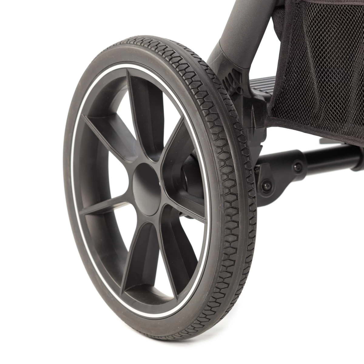 Babygo Duo Mega Grey Tandem Kinderwagen Incl. 2 Autostoelen 78001 - Afbeelding 12