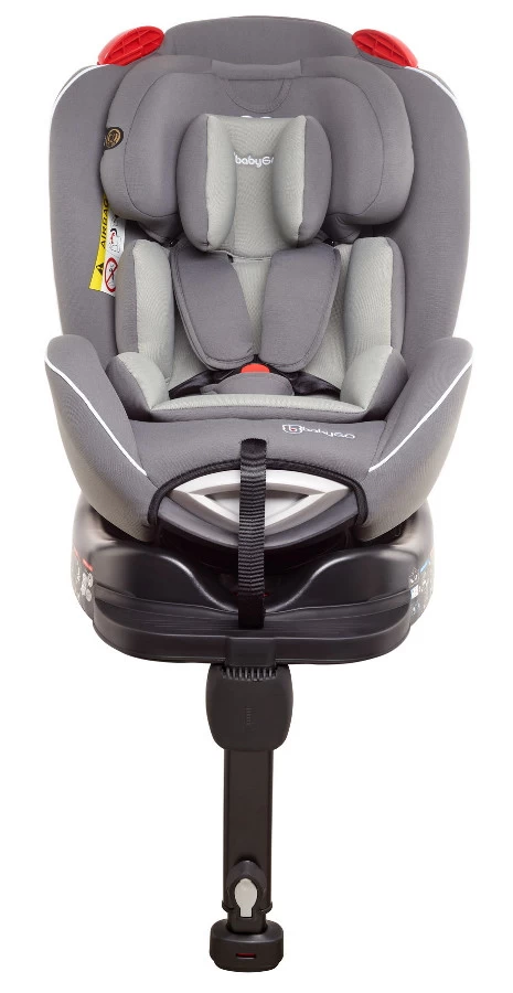 Babygo Fixleg Grey Isofix 360° Autostoel 0-25 Kg 2702 - Afbeelding 3