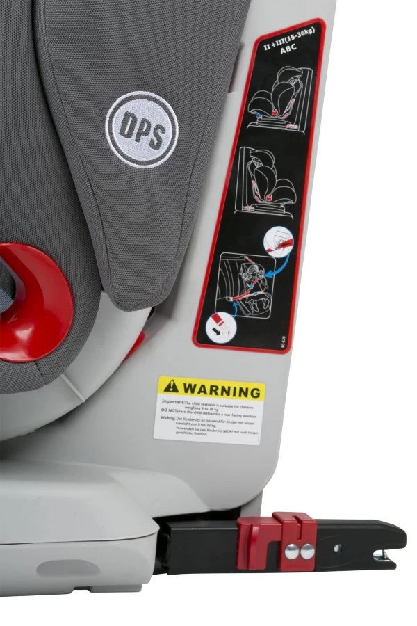 Babygo Sira Grijs Isofix Autostoel 9-36 Kg 3752 - Afbeelding 11