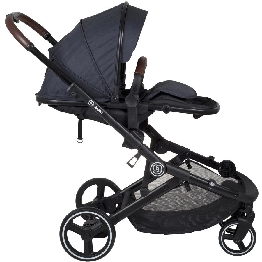 Babygo Twinner Blue Tandem Duowagen Incl. 2 Autostoelen - Afbeelding 16