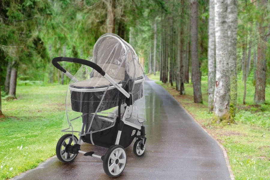 Babygo Universele Kinderwagen Regenhoes 3908 - Afbeelding 5