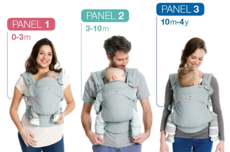 Babylonia Flexia Deep Grey Draagzak BDDFLEX1914 - Afbeelding 9