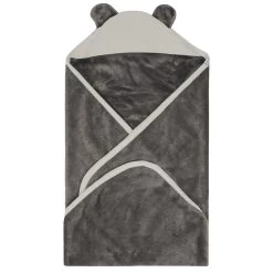 Babymatex Muslin Koala Dark Grey 95x95 Cm Wikkeldeken Voor Autostoel TB0444_03