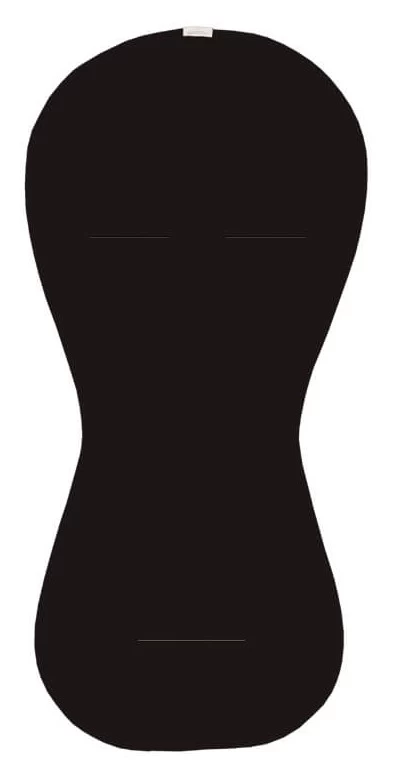 Babymatex AeroLine Paddi'x Zwart 0-13/18-36kg Inlegkussen TB0259_48