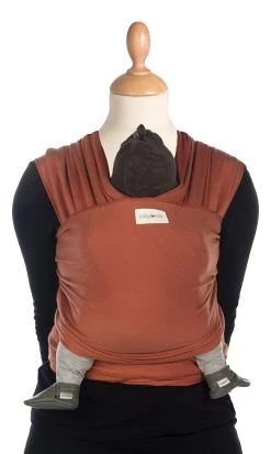 Babylonia Tricot-Slen Organic Sierra Brown Draagdoek BDDTS_1_903