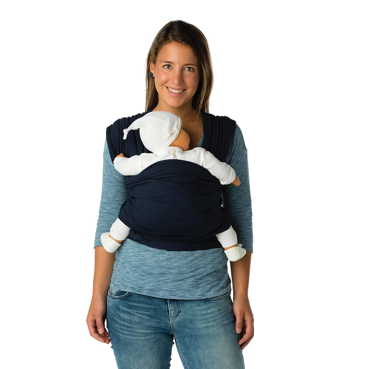 Babylonia Tricot-Slen Organic Sierra Brown Draagdoek BDDTS_1_903 - Afbeelding 2