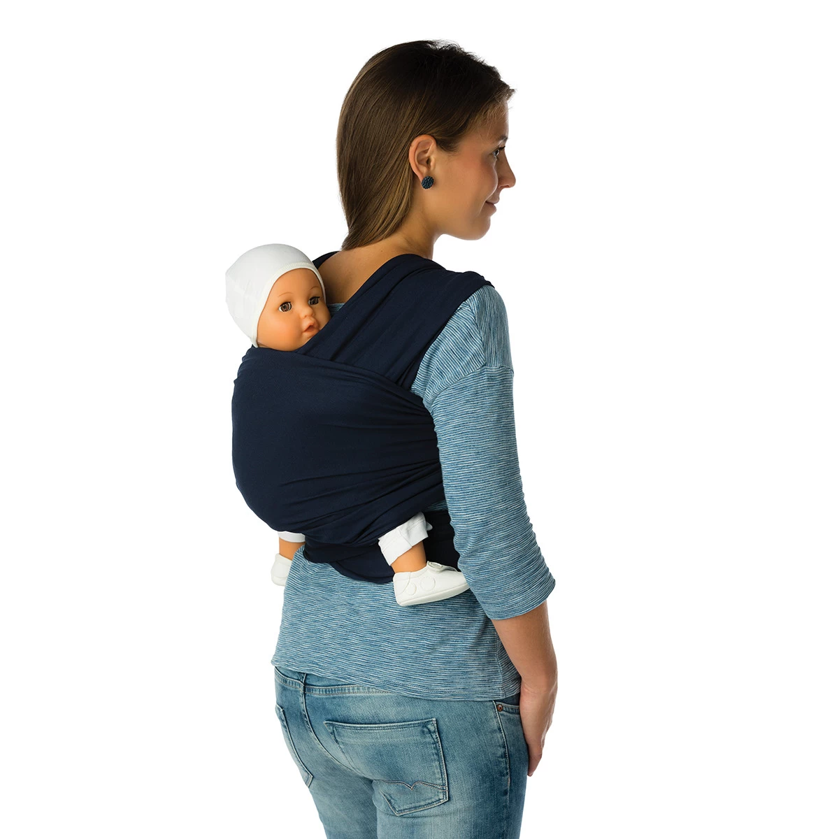 Babylonia Tricot-Slen Bamboo Khaki Green Draagdoek BDDTSB_1_707 - Afbeelding 6