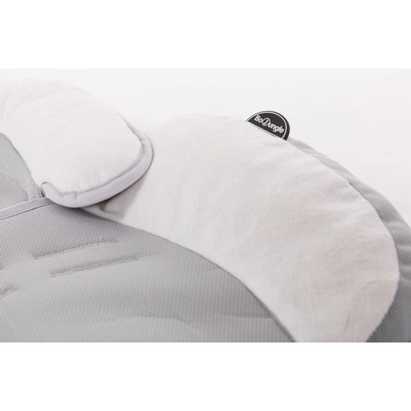 Bo Jungle B-Snooze Wit/Grijs 3-in-1 Universeel Kussen B180500 - Afbeelding 5