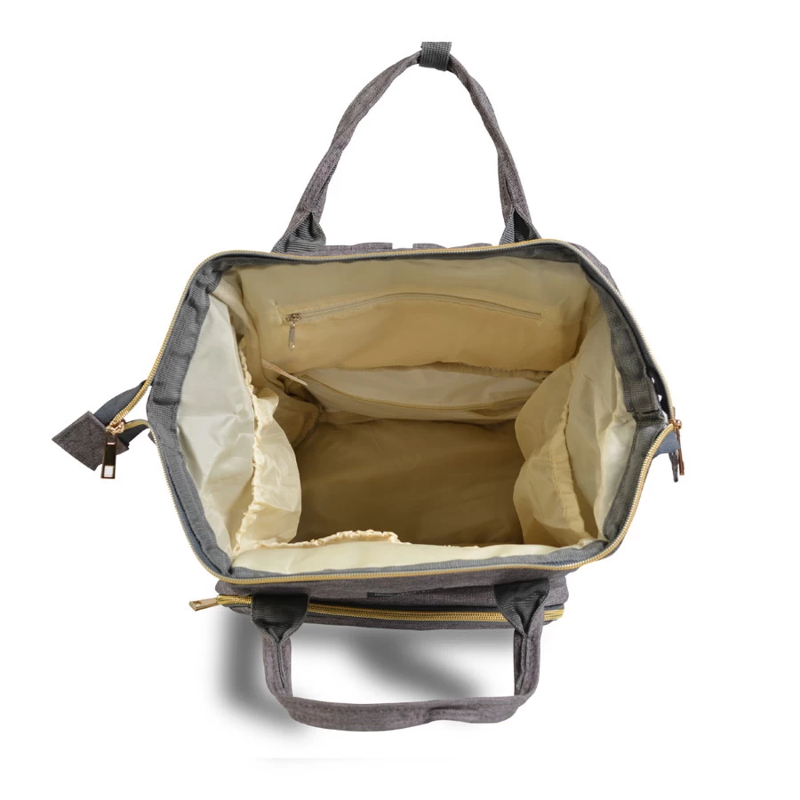 Cangaroo Amelia Zwart Rugzak/Luiertas - Afbeelding 3