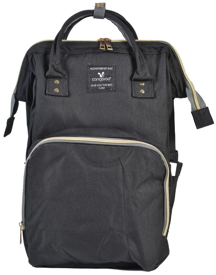 Cangaroo Amelia Zwart Rugzak/Luiertas