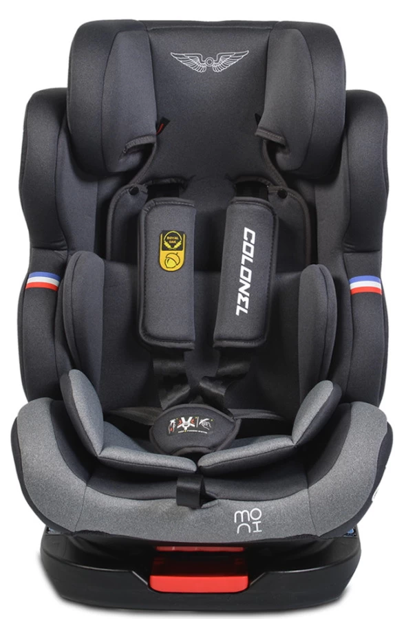 Cangaroo Colonel Black SPS Isofix 0-36 Kg Autostoel 0229 - Afbeelding 7