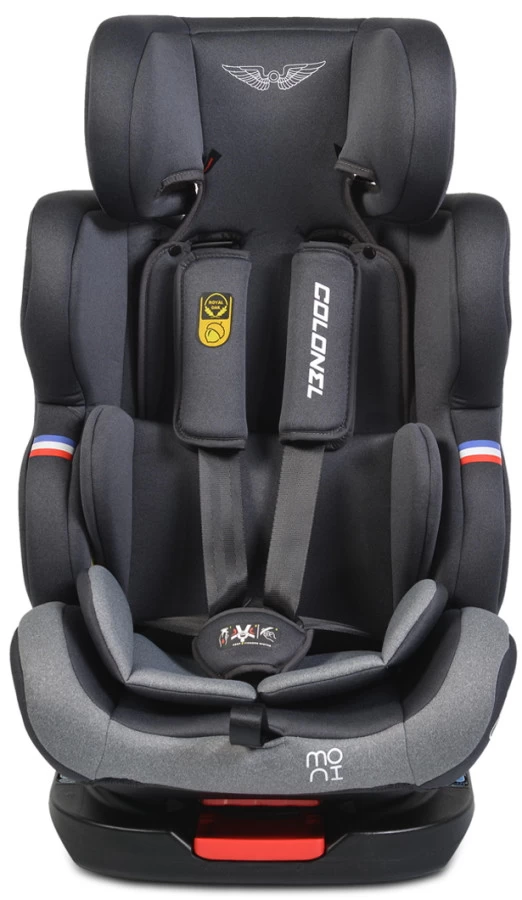 Cangaroo Colonel Dark Grey SPS Isofix 0-36 Kg Autostoel 0212 - Afbeelding 9