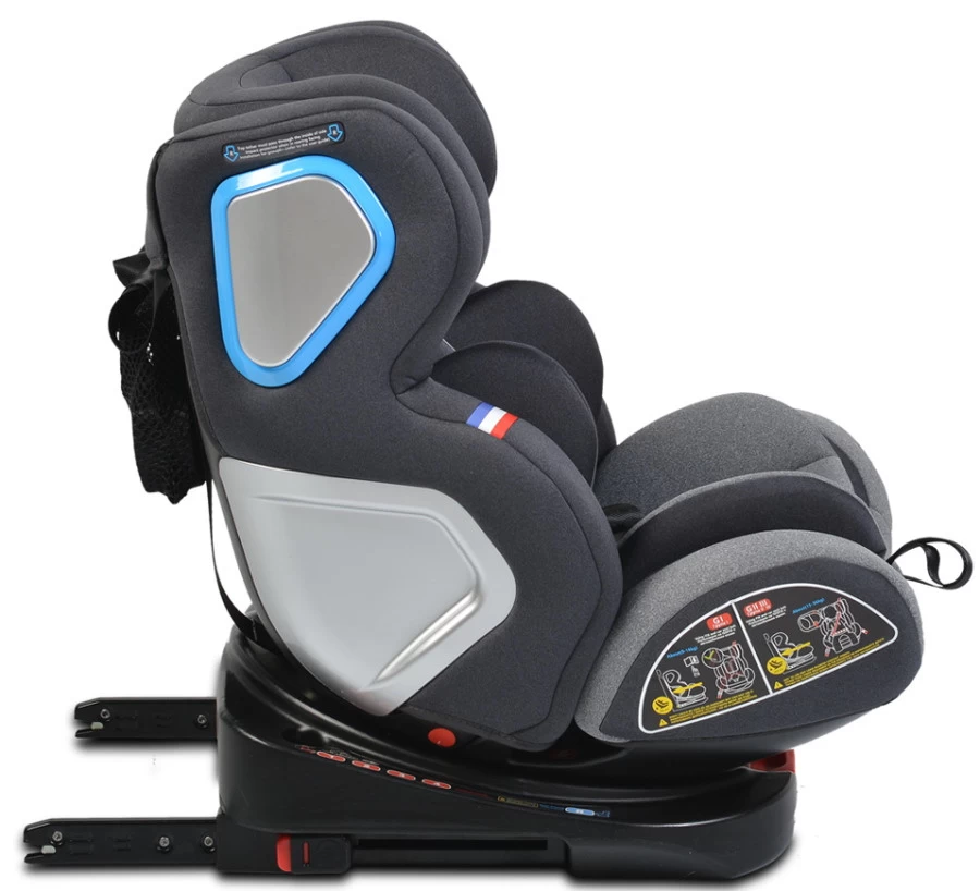 Cangaroo Colonel Black SPS Isofix 0-36 Kg Autostoel 0229 - Afbeelding 4