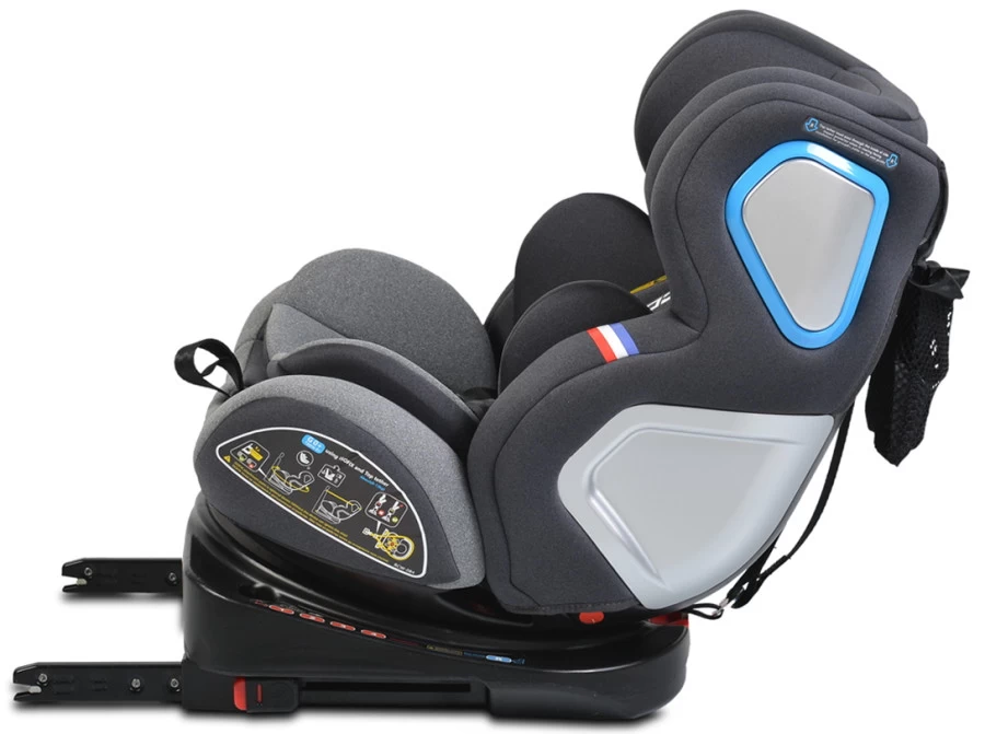 Cangaroo Colonel Black SPS Isofix 0-36 Kg Autostoel 0229 - Afbeelding 3