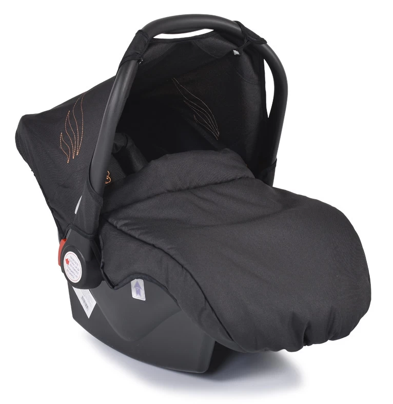 Cangaroo Ellada Black 3-in-1 Combi Kinderwagen Incl. Autostoel - Afbeelding 13