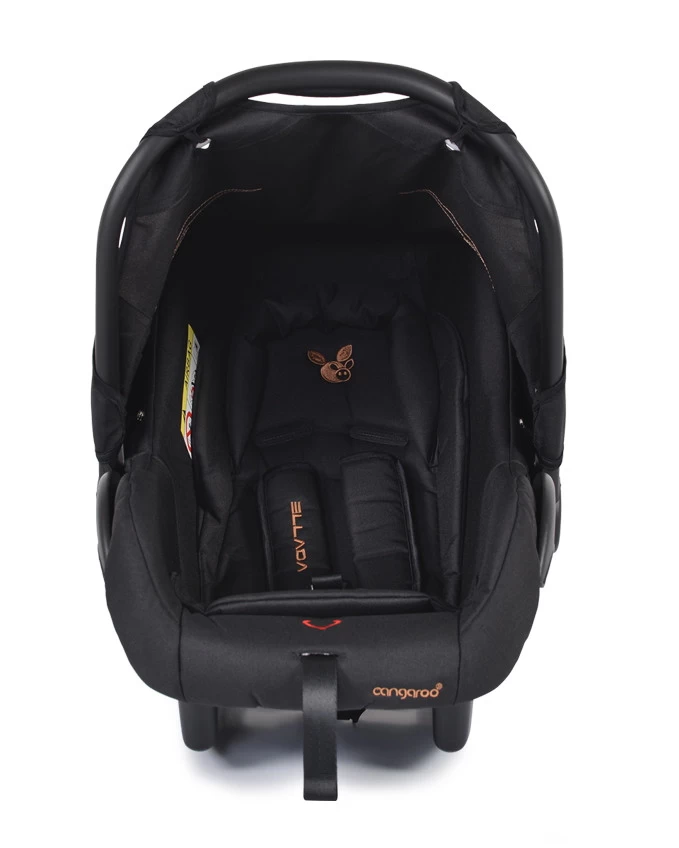 Cangaroo Ellada Black 3-in-1 Combi Kinderwagen Incl. Autostoel - Afbeelding 14