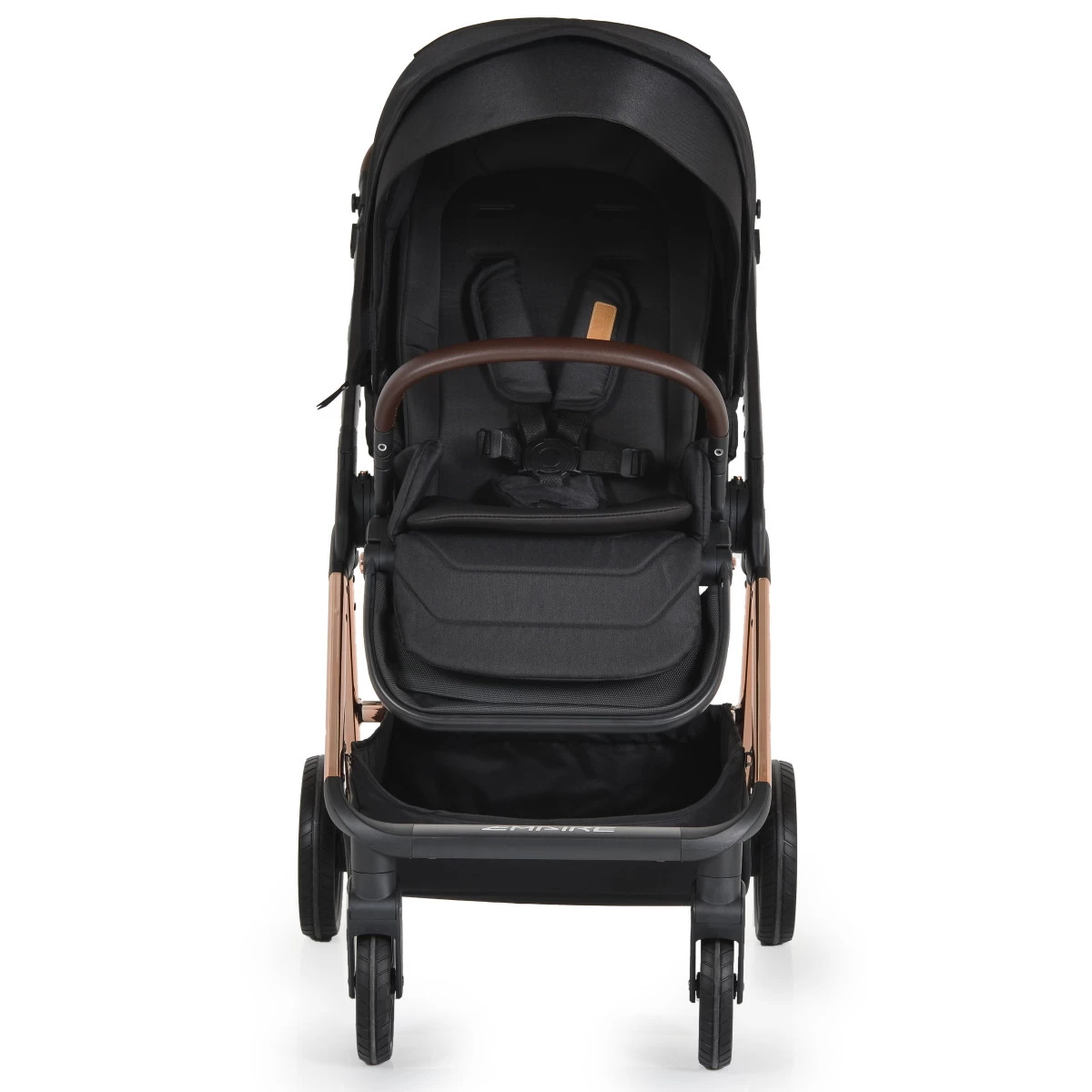 Cangaroo Empire Black 3-in-1 Kinderwagen Incl. Autostoel - Afbeelding 14
