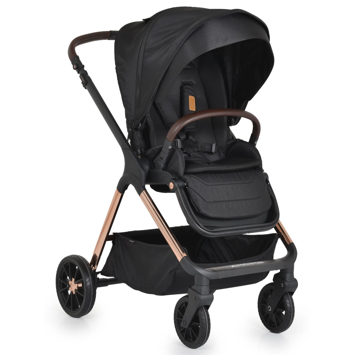 Cangaroo Empire Black 3-in-1 Kinderwagen Incl. Autostoel - Afbeelding 9