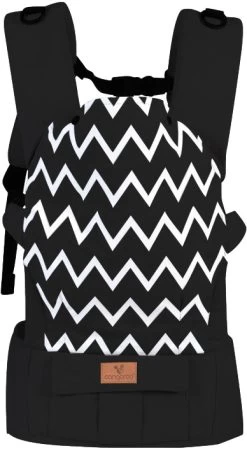 Cangaroo Explorer Black Ergonomische Draagzak 7124