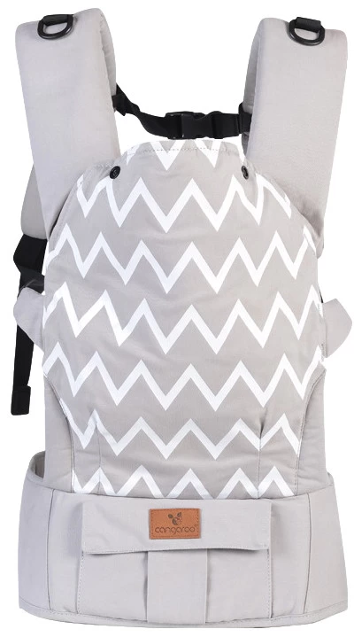 Cangaroo Explorer Grey Ergonomische Draagzak 7094